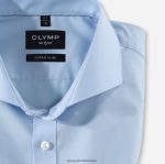 Giyim OLYMP HAYIR. altı süper ince, iş gömleği, kesit, açık mavi PL4DLH270 - Görsel 2