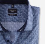 Giyim OLYMP HAYIR. altı süper ince, iş gömleği, modern kent, bleu PL4DLH94 - Görsel 2
