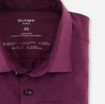Giyim OLYMP HAYIR. six 24/7 süper ince, iş gömleği, urban kent, garnet PL4DLH249 - Görsel 2
