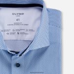 Giyim OLYMP luxor 24/seven modern kesim, iş gömleği, ekstra kısa kollu, kent, bleu PL4DLH1471 - Görsel 2