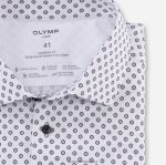 Giyim OLYMP luxor 24/seven modern kesim, iş gömleği, global kent, beyaz PL4DLH1060 - Görsel 2