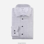Giyim OLYMP luxor 24/seven modern kesim, iş gömleği, global kent, beyaz PL4DLH1060