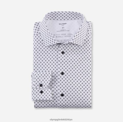 Giyim OLYMP luxor 24/seven modern kesim, iş gömleği, global kent, beyaz PL4DLH1060