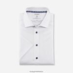 Giyim OLYMP luxor 24/seven modern kesim, iş gömleği, global kent, beyaz PL4DLH1068