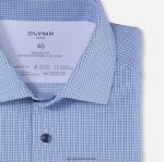 Giyim OLYMP luxor 24/seven modern kesim, iş gömleği, global kent, bleu PL4DLH1053 - Görsel 2