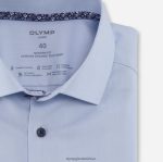Giyim OLYMP luxor 24/seven modern kesim, iş gömleği, global kent, bleu PL4DLH1059 - Görsel 2