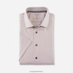 Giyim OLYMP luxor 24/seven modern kesim, iş gömleği, global kent, doğal PL4DLH942