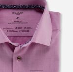 Giyim OLYMP luxor 24/seven modern kesim, iş gömleği, global kent, fuşya PL4DLH1200 - Görsel 2