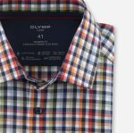 Giyim OLYMP luxor 24/seven modern kesim, iş gömleği, global kent, kırmızı PL4DLH919 - Görsel 2