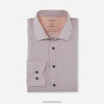 Giyim OLYMP luxor 24/seven modern kesim, iş gömleği, global kent, mandalina PL4DLH1166