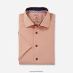 Giyim OLYMP luxor 24/seven modern kesim, iş gömleği, global kent, mandalina PL4DLH1194