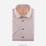 Giyim OLYMP luxor 24/seven modern kesim, iş gömleği, global kent, mandalina PL4DLH1252