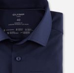 Giyim OLYMP luxor 24/seven modern kesim, iş gömleği, global kent, marine PL4DLH1039 - Görsel 2
