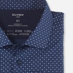 Giyim OLYMP luxor 24/seven modern kesim, iş gömleği, global kent, marine PL4DLH1103 - Görsel 2