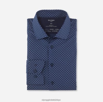 Giyim OLYMP luxor 24/seven modern kesim, iş gömleği, global kent, marine PL4DLH1103
