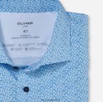 Giyim OLYMP luxor 24/seven modern kesim, iş gömleği, kent, aqua PL4DLH1204 - Görsel 2