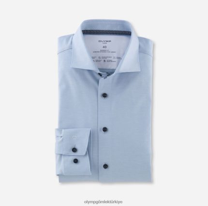 Giyim OLYMP luxor 24/seven modern kesim, iş gömleği, kent, bleu PL4DLH1257