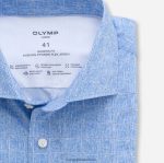 Giyim OLYMP luxor 24/seven modern kesim, iş gömleği, kent, bleu PL4DLH1347 - Görsel 2