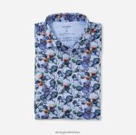 Giyim OLYMP luxor 24/seven modern kesim, iş gömleği, kent, mandalina PL4DLH1165
