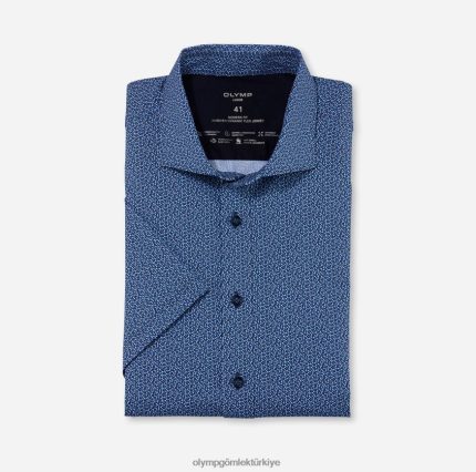 Giyim OLYMP luxor 24/seven modern kesim, iş gömleği, kent, marine PL4DLH1169