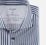 Giyim OLYMP luxor 24/seven modern kesim, iş gömleği, kent, marine PL4DLH1174 - Görsel 2