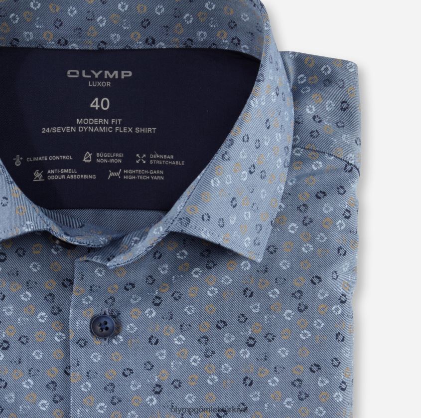 Giyim OLYMP luxor 24/seven modern kesim, iş gömleği, modern kent, doğal PL4DLH1025 - Görsel 2