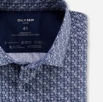 Giyim OLYMP luxor 24/seven modern kesim, iş gömleği, modern kent, marine PL4DLH925 - Görsel 2