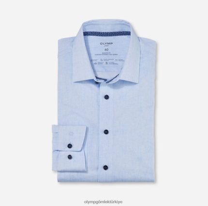 Giyim OLYMP luxor 24/seven modern kesim, iş gömleği, new kent, bleu PL4DLH1091
