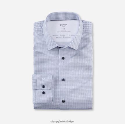 Giyim OLYMP luxor 24/seven modern kesim, iş gömleği, new kent, bleu PL4DLH1275