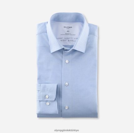 Giyim OLYMP luxor 24/seven modern kesim, iş gömleği, new kent, bleu PL4DLH1311