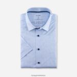 Giyim OLYMP luxor 24/seven modern kesim, iş gömleği, new kent, bleu PL4DLH915