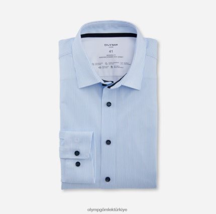Giyim OLYMP luxor 24/seven modern kesim, iş gömleği, new kent, bleu PL4DLH997