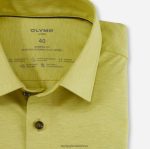 Giyim OLYMP luxor 24/seven modern kesim, iş gömleği, yeni kent, açık yeşil PL4DLH932 - Görsel 2