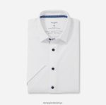 Giyim OLYMP luxor 24/seven modern kesim, iş gömleği, yeni kent, beyaz PL4DLH1069