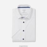 Giyim OLYMP luxor 24/seven modern kesim, iş gömleği, yeni kent, beyaz PL4DLH1069