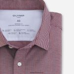 Giyim OLYMP luxor 24/seven modern kesim, iş gömleği, yeni kent, kırmızı PL4DLH1330 - Görsel 2