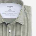 Giyim OLYMP luxor 24/seven modern kesim, iş gömleği, yeni kent, zeytin PL4DLH1324 - Görsel 2