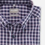 Giyim OLYMP Luxor Comfort Fit, İş Gömleği, Düğmeli, Kırmızı PL4DLH1622 - Görsel 2