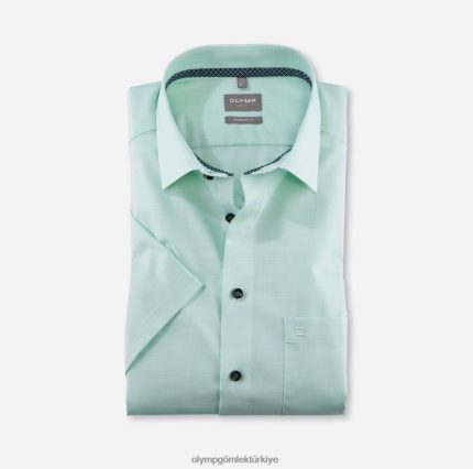 Giyim OLYMP Luxor Comfort Fit, İş Gömleği, New Kent, Açık Yeşil PL4DLH1628