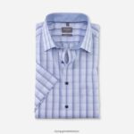 Giyim OLYMP Luxor Comfort Fit, İş Gömleği, New Kent, Bleu PL4DLH1560