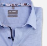 Giyim OLYMP Luxor Comfort Fit, İş Gömleği, New Kent, Bleu PL4DLH1618 - Görsel 2