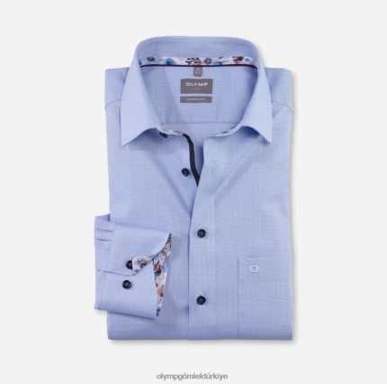 Giyim OLYMP Luxor Comfort Fit, İş Gömleği, New Kent, Bleu PL4DLH1618