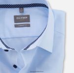 Giyim OLYMP Luxor Comfort Fit, İş Gömleği, New Kent, Bleu PL4DLH1626 - Görsel 2