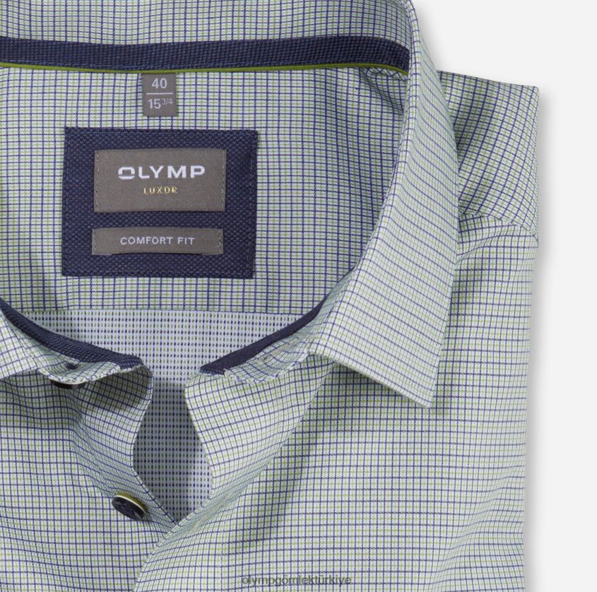 Giyim OLYMP Luxor Comfort Fit, İş Gömleği, New Kent, Limon PL4DLH1534 - Görsel 2