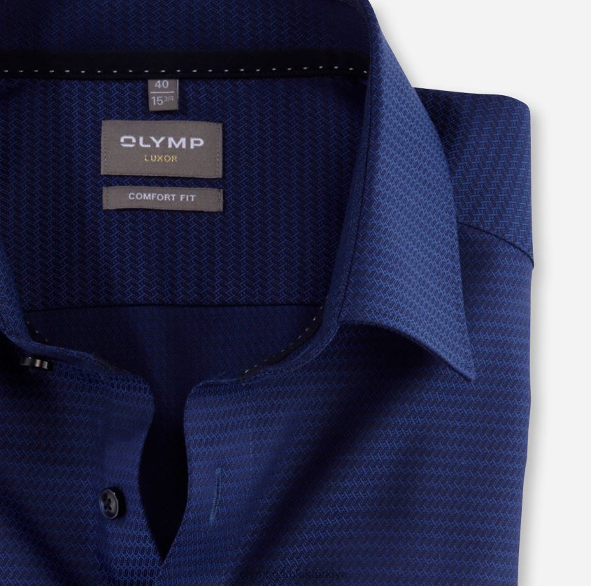 Giyim OLYMP Luxor Comfort Fit, İş Gömleği, New Kent, Marine PL4DLH1485 - Görsel 2