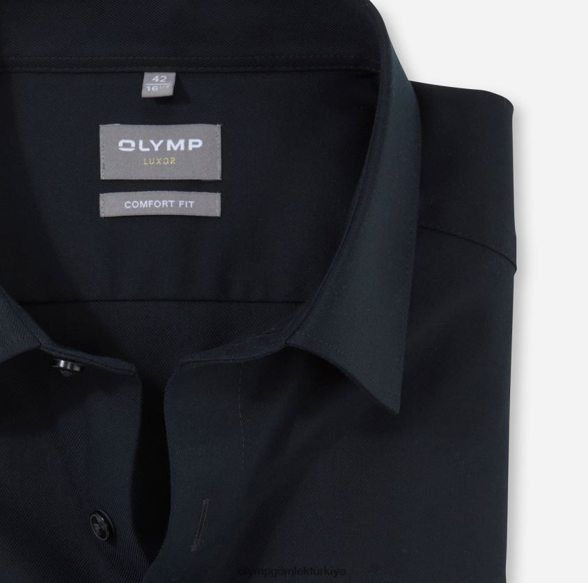 Giyim OLYMP Luxor Comfort Fit, İş Gömleği, New Kent, Siyah PL4DLH1640 - Görsel 2