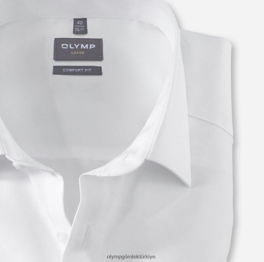 Giyim OLYMP Luxor Comfort Fit, İş Gömleği, Uzun Kollu Ekstra Uzun, Yeni Kent, Beyaz PL4DLH1704 - Görsel 2