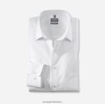 Giyim OLYMP Luxor Comfort Fit, İş Gömleği, Uzun Kollu Ekstra Uzun, Yeni Kent, Beyaz PL4DLH1704