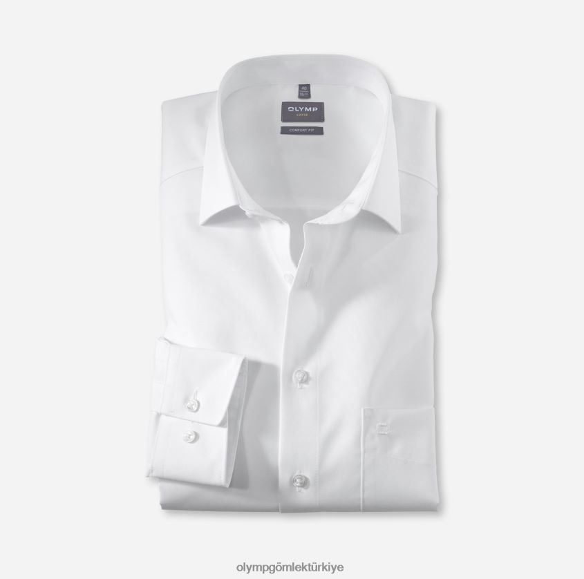 Giyim OLYMP Luxor Comfort Fit, İş Gömleği, Uzun Kollu Ekstra Uzun, Yeni Kent, Beyaz PL4DLH1704 - Görsel 1