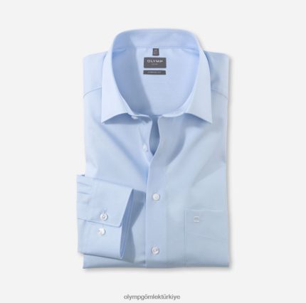 Giyim OLYMP Luxor Comfort Fit, İş Gömleği, Uzun Kollu Ekstra Uzun, Yeni Kent, Mavi PL4DLH1705